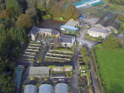 Aerial Views from Burncoose Gardens  