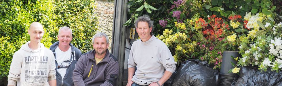 Chelsea 2018 - Tim, Jaimie, Michael & Rob